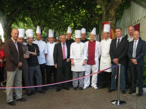 Inauguration Festival du Gout 018 300x224 12è Festival cuisine santé : le goût de se faire du bien   2011